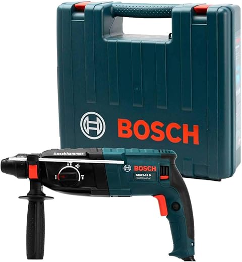 Bosch Martelete Perfurador GBH 2-24 D 820W 220V com maleta