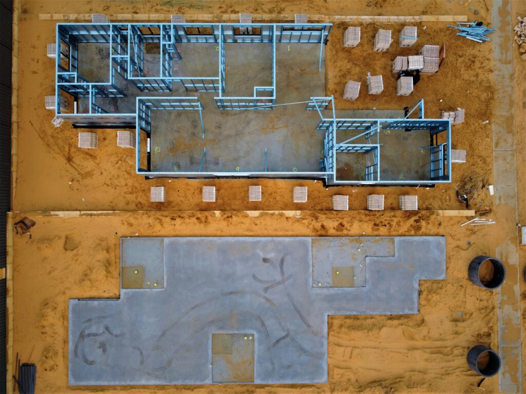 steel frame